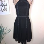 Free People Intimately  High Neck Open Back Black Lingerie with Crochet Size S Photo 0