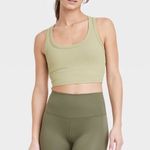 All In Motion Biker Shorts XS Green High Waist Comfort Activewear Stretch Target Photo 0