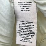 Nanette Lepore Ivory Pleated Tie Neck Blouse Classic Dressy Size L Long Sleeve Photo 10