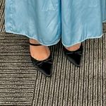 Steve Madden Black Women's Bow Front Chic Heels Photo 6