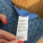 Anthropologie NWT  Blue Woven Neoprene Shoulder Bag Photo 10