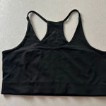 Girlfriend Collective  Paloma Racerback Sports Bra Black Size Medium | Sustainabl Photo 0