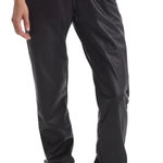 Commando  Faux Leather Smocked Waist Joggers Photo 0