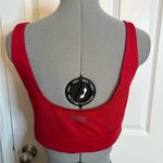 PINK - Victoria's Secret Victoria's Secret PINK ULTIMATE Sports Bra Red Lightly Lined, Medium Photo 1