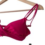 Ralph Lauren Women's Beach Club Solids Double Strap Twist Pink Bikini Top Size 4 Photo 4