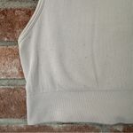 Babaton The Group Crop Top Ribbed Longline Sports Bra Women’s Small Gray Photo 3