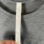 Lululemon Women’s Acadia Swing Tee Long Sleeve Pima Cotton High Low Grey Sz 4 Photo 3