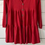 Matilda Jane Brilliant Daydream Love Me Tender Cardigan Sweater Red Small NEW Photo 4
