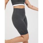 Offline by Aerie High Rise 7"Inseam Bike Short Gray Shadow Women's Activewear Photo 1
