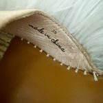 Anthropologie JOIE | Suede Color-block Pattern Espadrilles Sandals Lace Tie Ankle Wrap | 35, 5 Photo 9