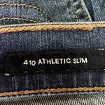Lucky Brand  410 Blue Denim Straight Leg Stretch Athletic Slim Jeans Size 32\34 Photo 5