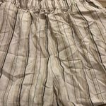 Love Tree NWT  linen blend stripe shorts M Photo 3