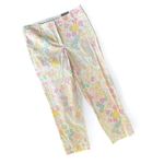 Talbots NWT Perfect Crop Pants Abstract Floral Print Wormens Size 6 Preppy Photo 1