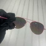 Pink Rainbow Aviator Sunglasses Unisex Photo 6