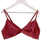 Old Navy Women’s XL Brick Red Bralette Lounge Bra Photo 0