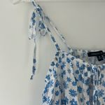 Kendall + Kylie Dainty Floral Tie Tank Top Sz S Photo 4