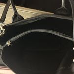 HOBO INTERNATIONAL BLACK NYLON / LEATHER LARGE CROSSBODY TOTE BAG 12" X 15" Photo 4