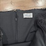 Oh Polly  Basel Embellished Beaded Strapless Cowl Neck Mini Dress in Black Sz 14 Photo 7