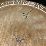 LC Lauren Conrad Cubic Zirconia Tri-Stone Short Necklace Photo 2