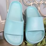 Trendy Beach Shoes Comfy Bali Platform Slides Foamy Aqua Womens 7 Sandals Blue Photo 4