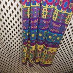 Forever 21 Long flowy boho maxi dress floral mosaic size S Photo 2