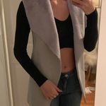 Moda Le  Knit Gray Vest Photo 0