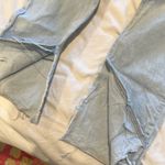 ZARA straight leg ripped denim Photo 6