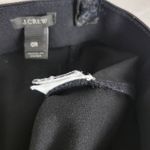J.Crew Womens Pants Size 0R Black Slim Fit Exposed Zip Trouser Photo 2