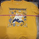 Well Worn *5/$25 sale* Latino Heritage Shirt Naturaleza Yellow Graphic T-Shirt sz M Photo 2