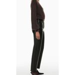 Wilfred  the melin pant High-waisted Vegan Leather pants Straight Size 12 Photo 4