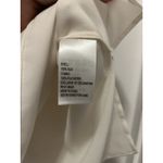 Etcetera Women's Sleeveless Ivory Top Layered silk Beaded Line Detail Size 2 Photo 3