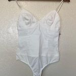 superdown Rocky Denim Bodysuit in White Size XS NWT Photo 3