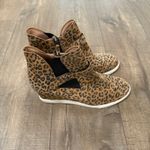 Linea Paolo Leopard High Top Wedge Sneakers Booties‎ Zip Ankle Boots 11M School Brown Size 11 Photo 9