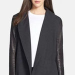 Theory  Laura Amazing Wool Cashmere Leather Jacket medium excellent condition Photo 0