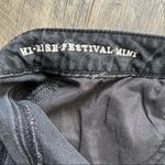 American Eagle AEO 5 Button Distressed Hi Rise Festival Mini Skirt Women’s Size 6 Photo 5