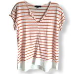 Sanctuary  Orange/Cream Striped Uptown‎ Lined Top Photo 1