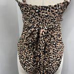 Aerie Tan Animal Print One Piece Swimsuit Photo 5