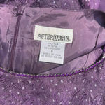 Afterdark Women's Violet Size 8 Mother Of the Bride Formal Sleeveless Long Dress Purple Photo 3