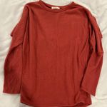 Perfect Peach Rusted Red Top Photo 0