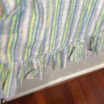 Gul‎ Hurgel Pastel Multicolored Striped Linen Midi Dress XS Pink Photo 4