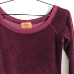 Juicy Couture Y2K Purple Velour Long Sleeve Dress. Size Small Photo 1