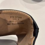 Journee Collection  Denrie Platform Chunky Black‎ Sandal Size 9 Photo 5