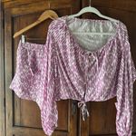 Salty Lemon  Boho Top & Shorts Set Size Large Photo 7