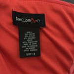 Teeze Me  Red Strapless Sweetheart Bodycon Dress Crisscross Bodice & Even size 3 Photo 5