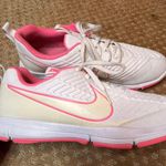 Nike  Explorer 2 Size 10 Golf Shoes White Pink Spikeless Womens Golf AA1846-100 Photo 1