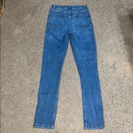 Reformation  Jeans May High‎ & Skinny Darwin Wash Blue 25 Photo 4