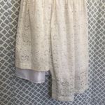 Pomelo white lace asymmetrical formal dress Juniors Size S Homecoming Prom Bride Photo 3