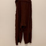 Free People Jumpsuit Size Medium Oversized Brown Rum Raisin Jumper Henriette Photo 8