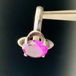 Taxco Mexico Amethyst And Sterling Silver Ring Flower Floral Size 8.75 Purple Photo 1