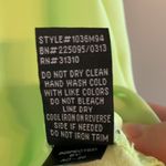 I.N. San Francisco Lime Yellow Tank With Sequin Detail Photo 7